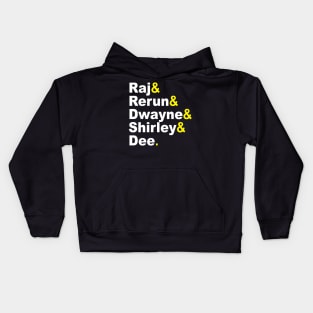 Whats happening names for dark Kids Hoodie